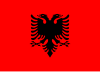 Flagge von Albanien