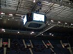 En jumbotron från Johanneshovs isstadion.