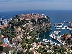 Rocher de Monaco.