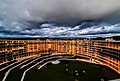 Bâtiment Vortex, conçu par Itten&Brechbühl, village olympique Lausanne 2020, puis logements étudiants depuis l'été 2020.