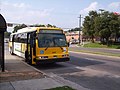 DART Bus No. 1 at the corner of Illinois and Zang