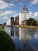 Het kanaal ter hoogte van Wijgmaal