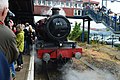 Yes, take photos of the crowds, though this is not really of them nor of the engine, which is placed too centrally. Also, sky overexposure.