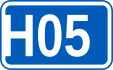 Highway H05 shield}}