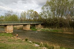 Río Xalón en pasando por Terrer