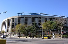 vue extérieure d'un stade