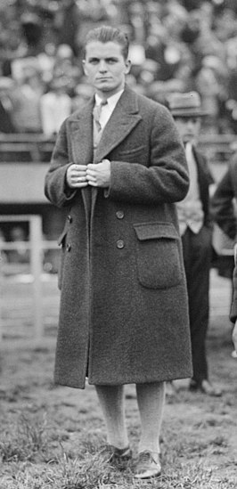 Frank Hussey in 1924.