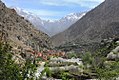 Village au milieu du Parc national du Toubkal