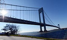 Puente Verrazano-Narrows, que conecta Brookling con State Island.