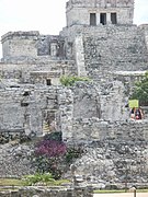 View to the top of El Castillo