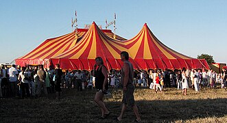 Cirkus Arena i Hornbæk i juli 2006.