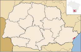 Pontal do Paraná – Mappa