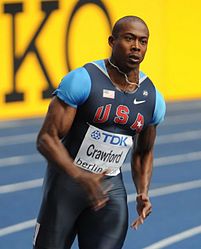 Der Olympiavierte Shawn Crawford