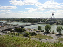 Photo du Danube à Bratislava.