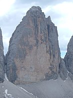 Północna ściana Cima Grande di Lavaredo