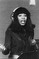 Image 7Donna Summer wearing headphones during a recording session in 1977 (from Recording studio)