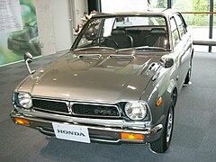 Der Honda Civic war 1974 das erste asiatische Auto unter den besten drei.