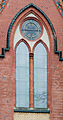 * Nomination Window of the Thomas Church in Essen Stoppenberg photographed from the outside. Note: Photographed slightly from the left of the window (due to a barrier) thus horizontal lines cannot be straight. --Tuxyso 10:30, 8 March 2013 (UTC)  Comment Nice, but it needs a vertical line correction on the left imo--Moroder 18:21, 8 March 2013 (UTC)  Done Thanks for the review. I've corrected the perspective. Please re-review. --Tuxyso 08:45, 9 March 2013 (UTC) * Promotion Good! --Moroder 13:48, 9 March 2013 (UTC)