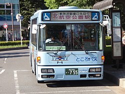 過去の車両 小型車に混じって運用に入った中型車