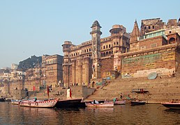 Varanasi as seen from the Ganges