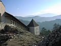 Wall & tower (inside view)