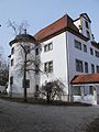 Schloss mit Treppenturm von Süden