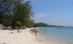 Strand von Sihanoukville 2005 (Serendipity- und Ochheuteal Beach)