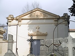 Chapelle du cimetière (1880).