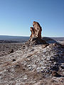 Salzformationen im Valle de la Luna