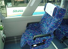 伊那バス 松川営業所 飯田線 23184号車 LKGセレガ車内 Sクラスシート1C席