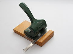 German Leitz hole punch