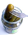 Acar Jerman diarani Spreewald gherkins