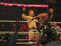 WWE Sheamus fighting McIntyre (8466435155).jpg