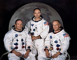 Neil Armstrong, Michael Collins et Buzz Aldrin