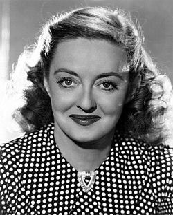 Bette Davis någon gång under 1940-talet.