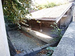 Le lavoir du village.