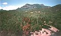 Paradise Rocks and Apsley R. from The Terrace, Riverside, OWRNP, Walcha, NSW