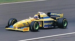 Roberto Moreno in een Forti in 1995