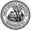 Official seal of Deerfield, Massachusetts