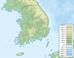 Seoul trên bản đồ Hàn Quốc