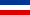 Bandera de República Federal de Yugoslavia