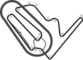 Map of both road courses and speedway