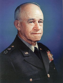 Omar Bradley als vijfsterren generaal (General of the Army) tussen 1950-1953