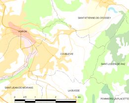 Coublevie - Localizazion