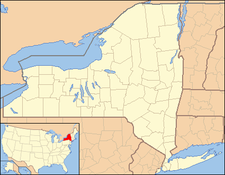 Albany is located in New York