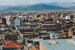 Oruro látképe