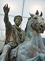 Marcus Aurelius statue in Musei Capitolini