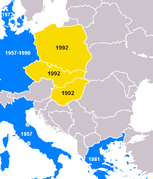 ALCEC a sa creacion en 1992 (jaune)