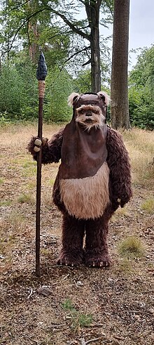 Cosplay d'un ewok.