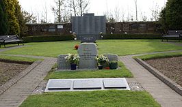 Het herdenkingsmonument (in de vorm van een Garden of Remembrance) in Lockerbie voor de slachtoffers van de aanslag.